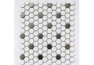 мозаика керамическая Babylon Silver matt 26x30