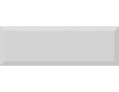 Monocolor Biselado Brillo GRIS 10x30