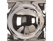 вставка ADNE8058 TACO ESFERA PLATA 2x2 Rombos