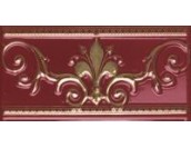 CENEFA NOBLESSE BURDEOS GOLD 10x20 бордюр