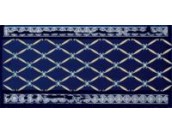 CENEFA DELIS COBALTO SILVER 10x20 бордюр