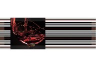 Decor Red Wine 01 (45x15 см) Absolut Keramika-Aure