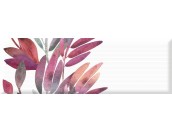 Decor Savage Flowers Berenjena 01 (45x15) - Aure