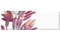 Decor Savage Flowers Berenjena 01 (45x15) - Aure