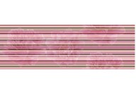 Decor Savage Flowers Lines Berenjena (45x15) - Aure