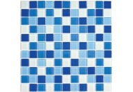 мозаика стеклянная Blue wave-3 30x30