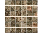 мозаика стеклянная Amuletto Leaf 30x30