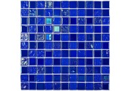 мозаика стеклянная Bondi dark blue-25 30x30