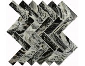мозаика стеклянная Hadar Black 28,6х26,8