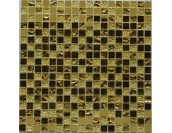 Стеклянная мозаика Mirror gold 30x30