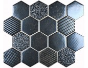 мозаика стеклянная Saba Iron 26,4x30,4 глянец