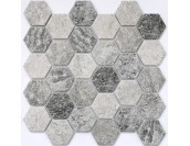 мозаика керамогранит Olmeto Grey 28.2x27.1