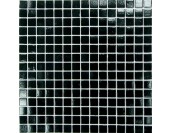 мозаика стеклянная Simple Black (на бумаге) 32.7x32.7