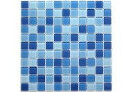 мозаика стеклянная Navy blu 30x30