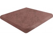 Capri Rojo Esquina Redondeado 33х33 ступень угловая
