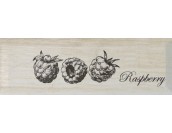 Decor Fruit Creta Raspberry 10x30 Monopole декор настенный глянцевый