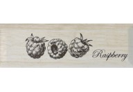 Decor Fruit Creta Raspberry 10x30 Monopole - декор настенный глянцевый