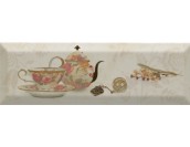 Decor Bonjour Tea Marfil (10x30) Декор настенный глянцевый