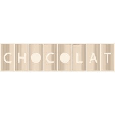 Decor Chocolate Alpes Latte (10x40) Декор настенный матовый