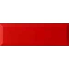 Brillo Bisel Rojo (30x10) плитка глянцевая настенная